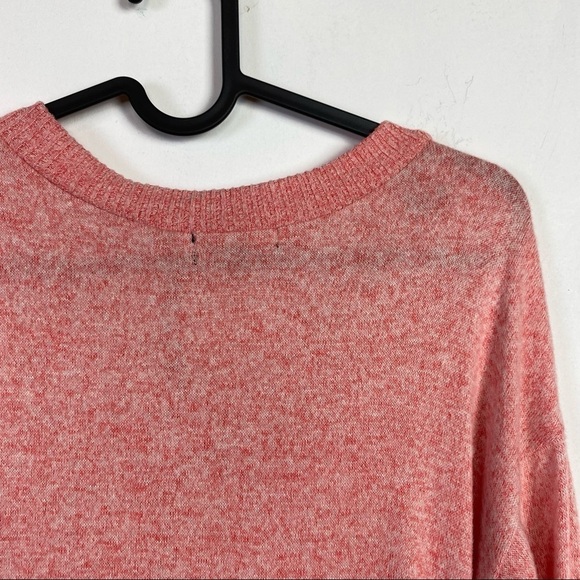 NEW Poof Women V Neck Long Sleeve Twist Knot Cotton Basic Blouse Top Size S - Picture 8 of 10